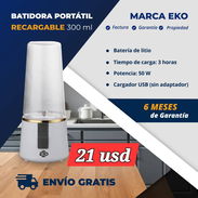 Batidora portátil y de corriente, cafeteras, plancha y combos - Img 57307293