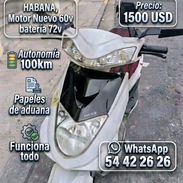 Moto Eléctrica 100km autonomía 1500 usd - Img 58202102
