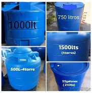 Tanques de agua tanques de agua plásticos azules - Img 45820035