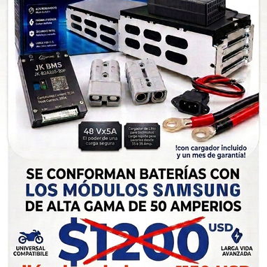 ​⚡ ¡NO REGALES TU DINERO NI ARRIESGUES TU SEGURIDAD CON BATERÍAS CHINAS! ⚡ MODULOS SAMSUNG CON JK..!! ​¿Cansado de bater - 2/2