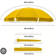 🏖️ Sombrilla de playa doble recubrimiento🏖️ - Img 57128564