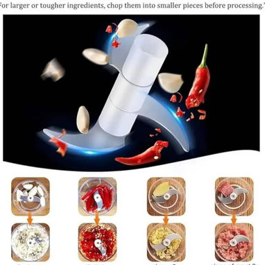 Mini picadora de especias y alimentos recargable - Img 123426390