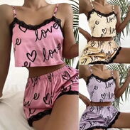 Pijama mujer talla M dos piezas - Img 45457032