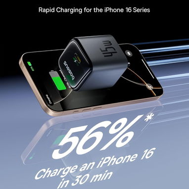 ⚡Cargador Baseus 45W + Cable USB-C Original, Carga Súper Rápida iPhone/Samsung/Pixel ⚡ Envío + Garantía - Img 107923036
