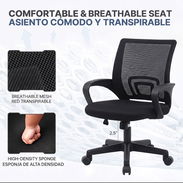 Silla de Oficina Ergonómica! (Color Negro) - Nueva en caja - Img 57691436