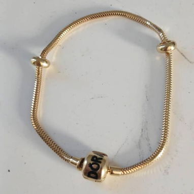 Pulseras, esclavas, pandoras, manillas y tobilleras de oro 10k - Img 123681449