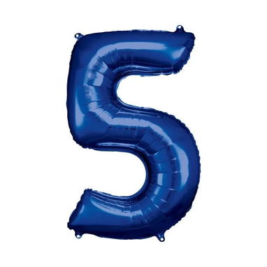 32" globos Azul Oscuro - 4/5