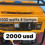 👉Planta eléctrica de 6500 watts motor 4 tiempos - Img 45830386