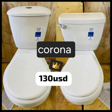 Juegos de taza, tanque y erraje. Juegos de baño completo con lavamano y pedestal. Con domicilio por costo adicional. Int - 2/3