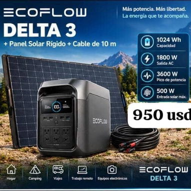 Combos de paneles, cables y ecoflow y hago instalación de paneles para ecoflow - 2/8