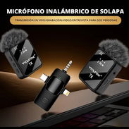 Kit nuevos micrófonos F11, inalámbricos, recargables d solapa más tiempo, alcance y más calidad de sonido - Img 51640346