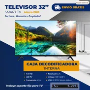 Smart TV EKO de 32 pulgadas con cajita y soporte - Img 57375698