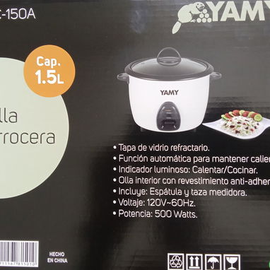 Olla arrocera pequeña de 1.5 Litros. - 2/3