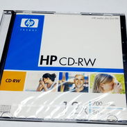 💿 HP CD‑RW 700 MB / 80 min ✅ Regrabable: úsalo múltiples veces ✅ Velocidad 12x para grabación rápida ✅ Ideal para músi - Img 56026813