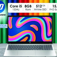 Ganga Laptop HP 15-fd0250wm 15.6" Intel Core i5-1334U 8GB RAM 512GB SSD - Plata new sellada 52815418 - Img 52615231