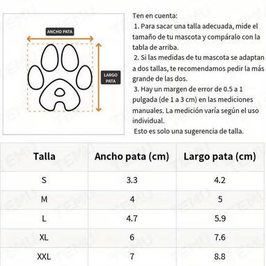 Zapatos de goma impermeable para mascotas Protéjala del calor del suelo y el agua en tiempos de lluvia! Calidad de vida! - Img 124260471