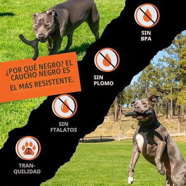 MONSTER K9 / JUGUETE INDESTRUCTIBLE para perros grandes - 3/4