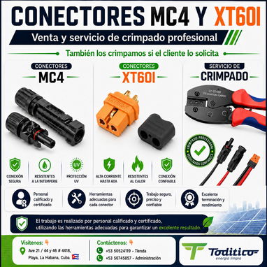 TODITICO | ENERGÍA LIMPIA!! SERVICIOS, PANELES SOLARES, ESTRUCTURAS, COMPONENTES ELÉCTRICOS Y MAS.... - Img 127542044