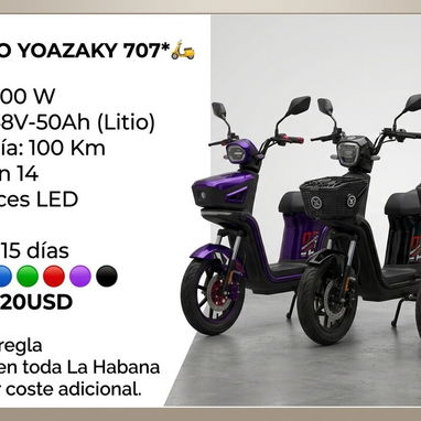 ​⚡ ¡OFERTA DE BICIMOTOS ELÉCTRICAS EN LA HABANA! ⚡ - 4/9