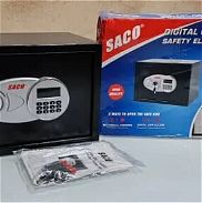 Caja fuerte marca SACO, nueva en su caja tenga su dinero seguro!! 53613000 - Img 45913979