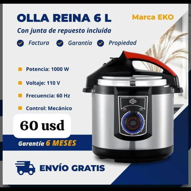 Olla Reyna,Olla Arrocera,Olla de Presion - Img 126962844