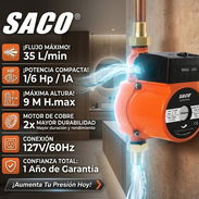 Presurizador de agua marca SACO - Img 55156788