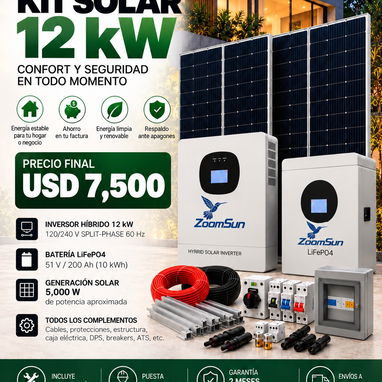 Venta e instalación de kits solares con garantía. - 3/10