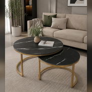 Mesa de centro moderna 90 usd mensajería incluida - Img 58460757
