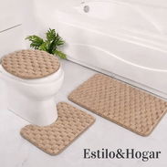 Juego de Alfombra de Baño de 3 Piezas*(EH) - Img 56997654