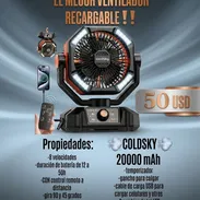 Ventilador recargable coldsky - Img 54840218