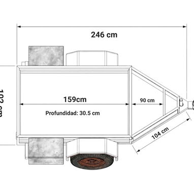 Trailer para carro - Img 120656477