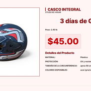 Casco de marca líder en comodidad integral pro hoy mismo ya VPT#-0079 - Img 55286720