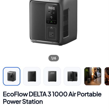 ECOFLOW RIVER 3 MAX/ RIVER 3 MAX PLUS/ DELTA 3 AIR - 5/6