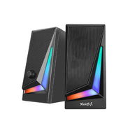 ✅Bocinas para pc RGB Conector de 0.138 in, USB - Img 57305138
