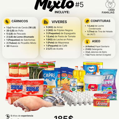 Combos de comida y haceo - 8/9