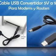 🔌CABLE CONVERSOR USB 5V ➜ 9V / 12V PARA NAUTA HOGAR - Img 54176277
