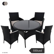 Juego original de 4 sillas con mesa - Img 45737599