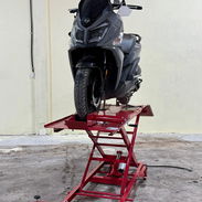 Elevador de motos de Tijera hidráulico y neumático 450 kg - Img 58182233