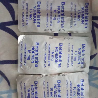Vendo betahistina española 16mg en blister de 10tab - 2/2