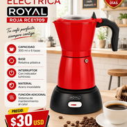 CAFETERA ELÉCTRICA ROYAL ROJA RCE1709, ENTREGA DE FACTURA PARA SU GARANTÍA. VARIEDAD DE ELECTRODOMÉSTICOS, ETC - Img 57145409