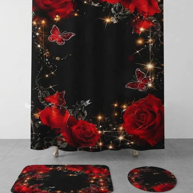 Set de baño de 4 piezas 3D*Precio 25 usd - 3/4