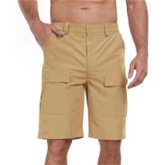 Shorts/Pantalones cortos de carga para hombre, pantalones cortos de senderismo Ripstop para exteriores, tácticos, ropa d - Img 45643786