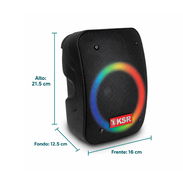 Bocina portátil inalámbrica bafle 4" Kaiser KSW-5004 - Img 58169446