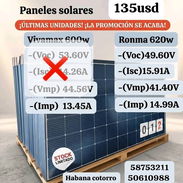 Paneles solares bifaciales de 620w - Img 58415732
