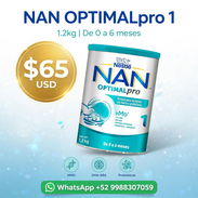 Leche Nan para bebés Etapa 1. Lata de 1.2 kg - Img 56497662