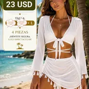 Bikini de 4 piezas talla L - Img 56954412