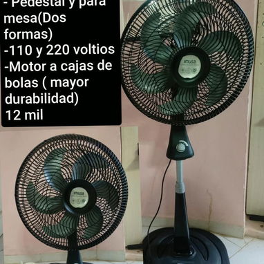 Equipos de música y ventilador - 2/4