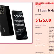 XIAOMI POCO C71 4GB+128GB - NEGRO - Img 54839396