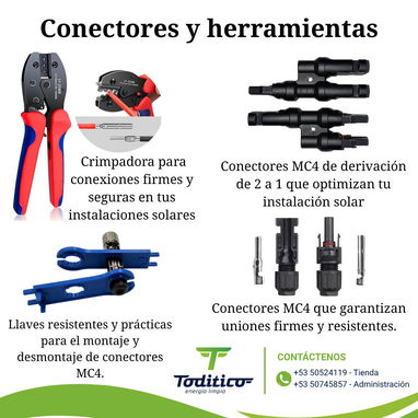 TODITICO | ENERGÍA LIMPIA!! SERVICIOS, PANELES SOLARES, ESTRUCTURAS, COMPONENTES ELÉCTRICOS Y MAS.... - Img 127542041