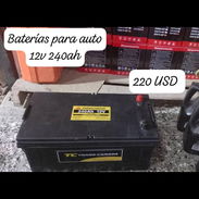 Bateria para auto 240ah - Img 56013875